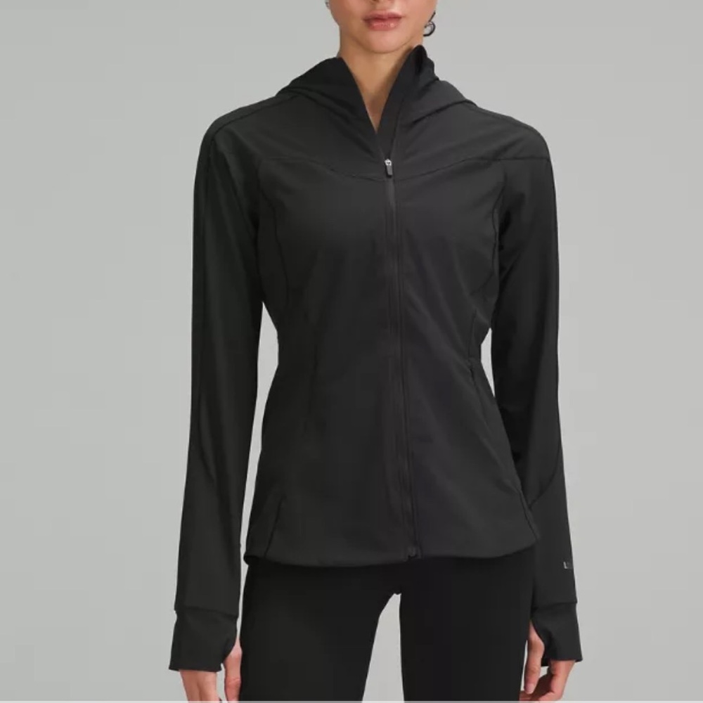 ***SOLD*** LULULEMON Women's Size 10 Mist Over Windbreaker Black